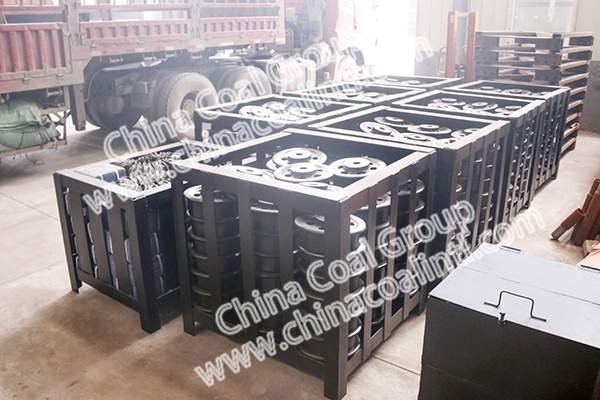 A Batch of Wheel Sets for Mine Car of China Coal Group International Trade Company Sent to Ecuador 