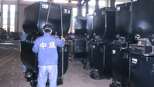 Fixed Mine Wagon of China Coal Group Sent To Lvliang, Shanxi Province