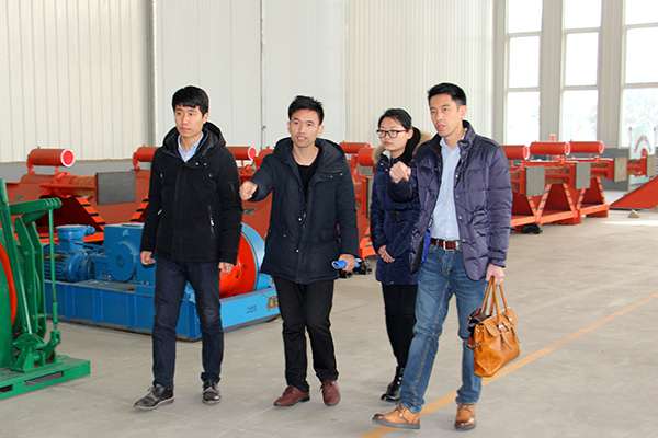 Warmly Welcome Mexico Chinese Customer to Visit China Coal Group for Purchase and Inspection