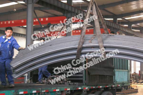 100 Sets Mining U Steel Supports of China Coal Group Sent to Xiangyuan County of Shanxi  Province