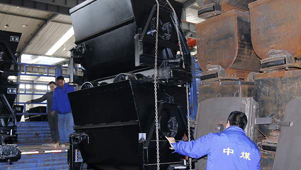 A Batch of Bucket-tipping Mine Cars of China Coal Group Sent to Huaiyin District of Ji'nan