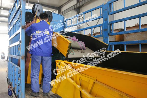 A Batch of Large Equipment of China Coal Group Sent to Lingbao, Henan province 