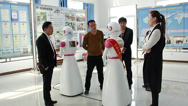 Warmly Welcome Linyi Merchants to Visit China Coal Group for Purchasing Intelligent Robot