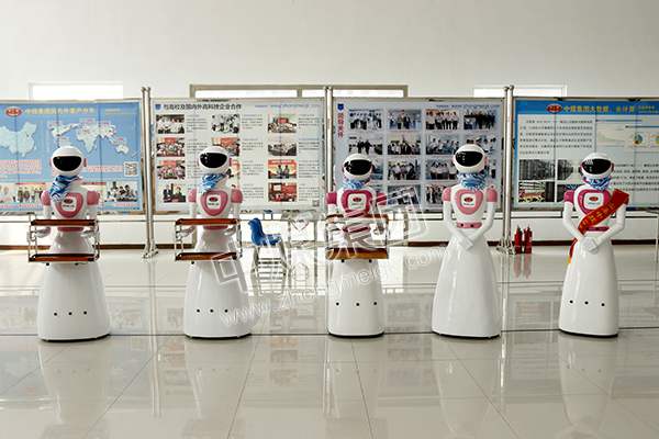 A Batch of Intelligent Robots Ordered by Merchants Shipped to Jiuquan, Gansu Province