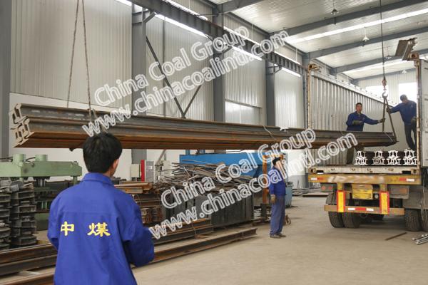 A Batch of Steel Rail of China Coal Group Sent to Italy by Qingdao Port