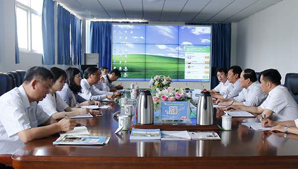 Warmly Welcome Leaders of Jining  High-tech Zone to Visit China Coal Group for Investigation