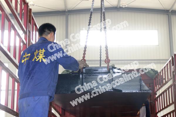 A Batch of Special Flatbed Mine Cars of China Coal Group Sent to Wuhan, Hubei Province