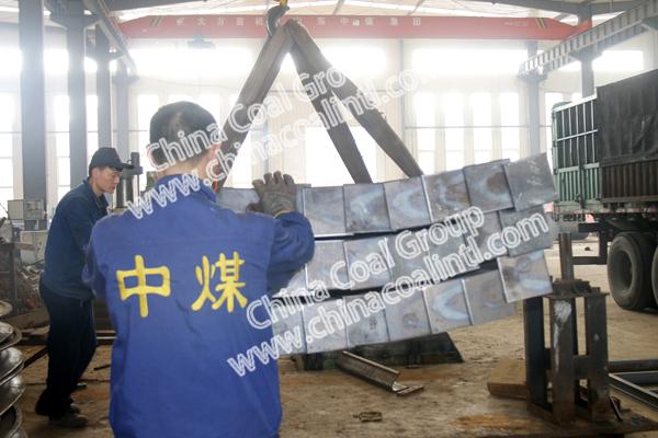 200 Underground Steel Arch Supports Sent To Hami City, Xinjiang Province