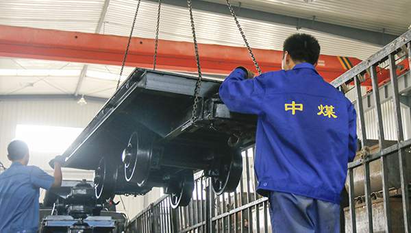 A Batch of Flat Mine Cars Sent to Pingxiang,Guangxi Province