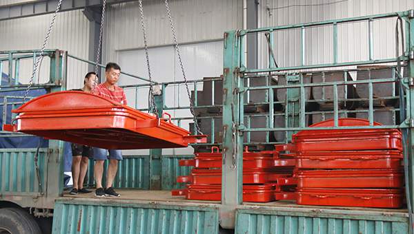 A Batch of Explosionproof Refuge Chamber Door of Shandong China Coal Group Sent to Heilongjiang Province