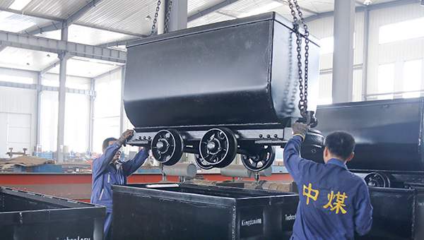 A Batch of Fixed Mine Cars of China Coal Group Exported by Tianjin Port