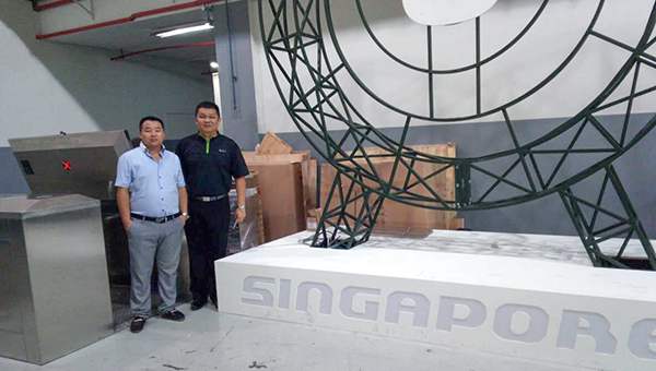 The Channel Switching Equipment Exported to Singapore of China Coal Successfully Completed Equipment Debugging Work