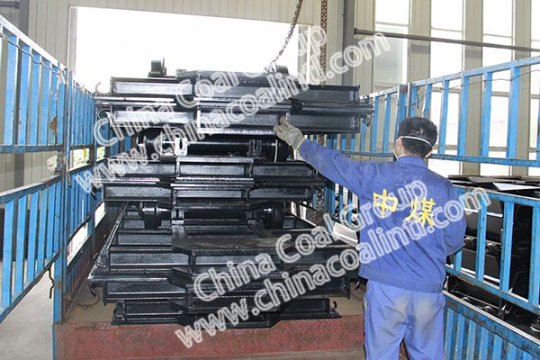 A Batch of Mining Flat Wagon of China Coal: Be Ready to Changji City, Sinkiang