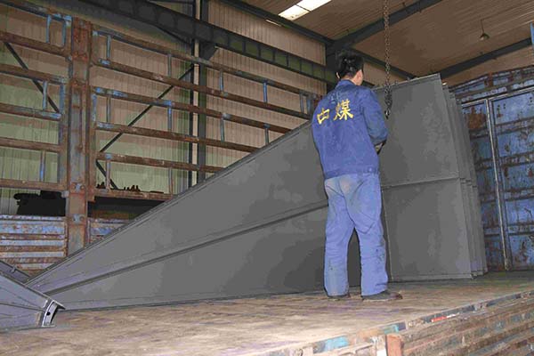 A Batch of Explosion-proof Vertical Air Shaft Door of China Coal Group Sent to Taiyuan City Shanxi Province