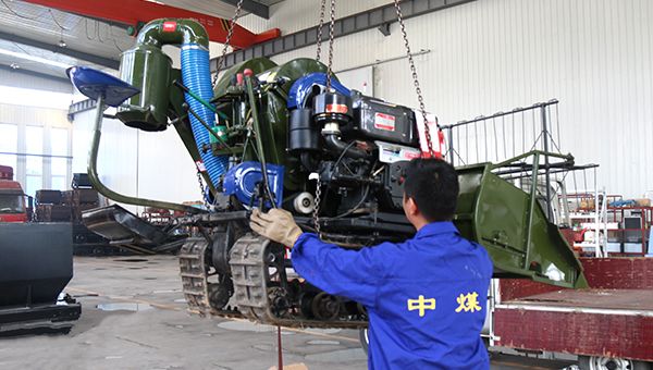 A Batch of Rice Harvesters of China Coal Group Ready for Changsha City of Hunan Province