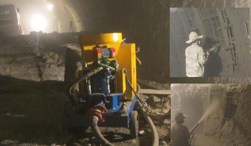 Wet Building Gunite Machine for Tunnel Construction