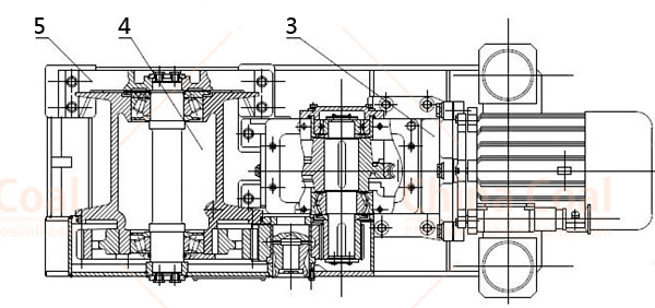 JH PROP PULLING WINCH-PRODUCT STRUCTURE