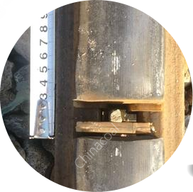 HYDRAULIC RAIL GAP ADJUSTER-The effect of too large a seam in the rail