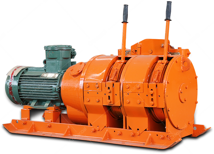 2JP Underground Electric Scraper Winch