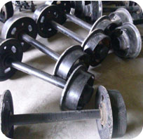 Mine Cart Rail Wheels