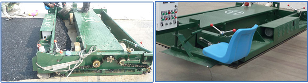 Rubber Paver Machine