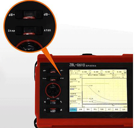 ZBL - U610 Digital Ultrasonic Flaw Detector