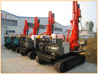 YD-120 photovoltaic pile driver