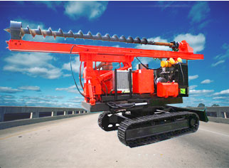 YD-120 photovoltaic pile driver