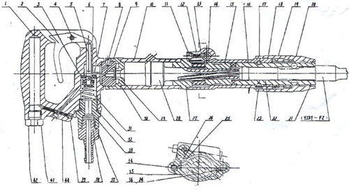 Portable Pneumatic Percussion Drill