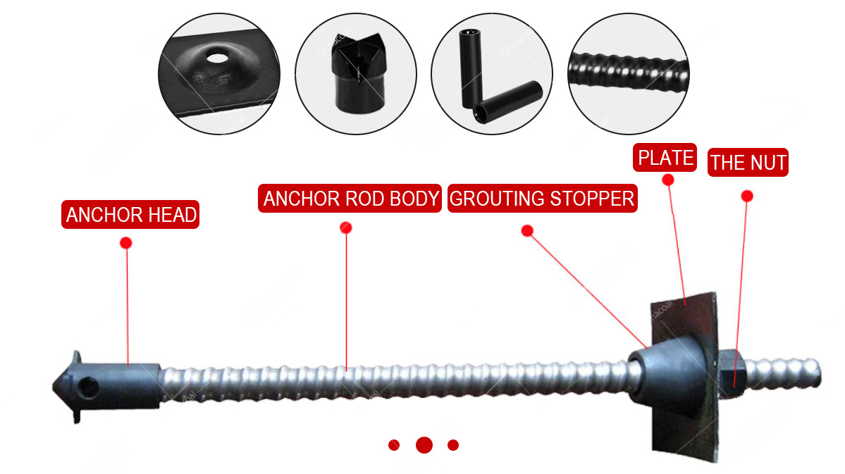 HOLLOW GROUTING ANCHOR ROD