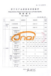 Municipal inspection report