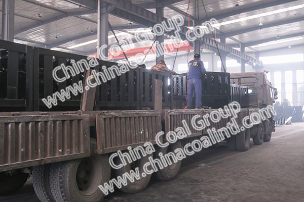 A Batch Of Mine Wheels of China Coal Group International Trade Company Exported To United Arab Emirates From Huangdao Port
