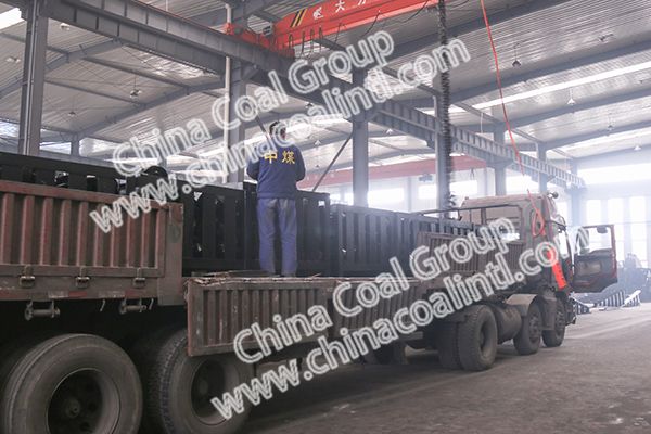 A Batch Of Mine Wheels of China Coal Group International Trade Company Exported To United Arab Emirates From Huangdao Port