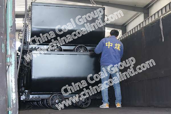 50 Sets of Fixed Mine Wagon from China Coal Group Sent To Changzhi, Shanxi Province
