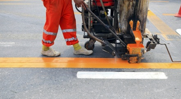 There Types Different Construction Temperature Road Line Marking Machines