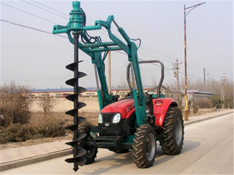 Electric Poles Digging Machine