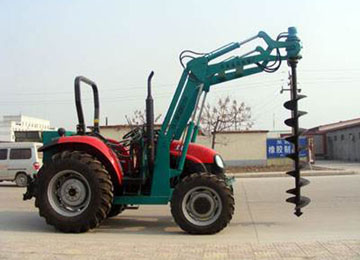 Electric Poles Digging Machine