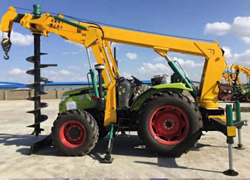 Pole Digging Machines For Constriction And Garden