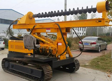 Crawler Rotary Pile Drilling Rig