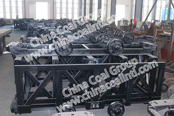 Mine Carts of China Coal Group Send to Harbin City, Heilongjiang Province