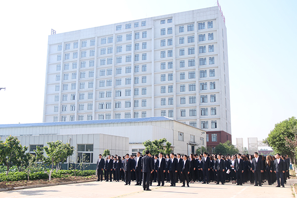 solemn flag raising ceremony