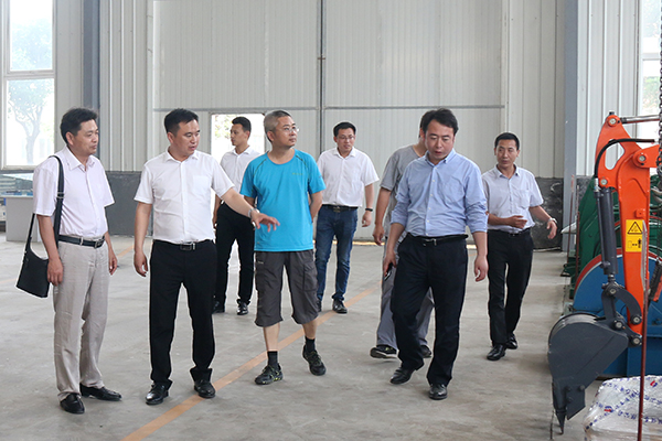 Warmly Welcome Leaders To Visit China Coal Group On The Agricultural Plant Protection UAVs