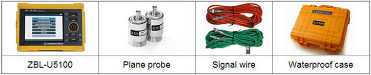 U5100 Ultrasonic Non Metal Pulse Velocity Concrete Tester