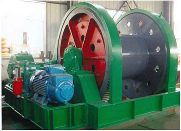 JZ-40/1300 Electric Mine Shaft Sinking Wire Winder