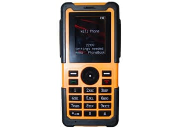 Mine intrinsically safe mobile phone