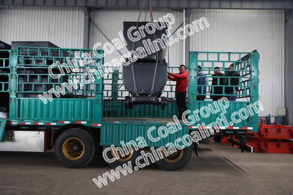 A Batch of Fixed Mine Cars of China Coal Group Sent t o Manchuria