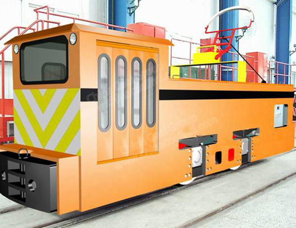 CJY14/6gp 14t Underground Trolley Overhead Line Electric Mining Locomotive
