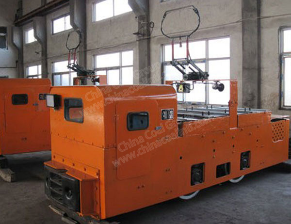 CJY 3Ton Coal Mine Electric Locomotive with Overhead Line