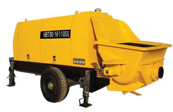 HBT Series Motor Concrete Pump