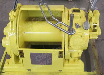 JQHS-100* 8 Pulling Force Piston Air Motor Driven Air Winch